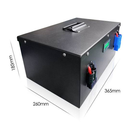 Batterie à décharge profonde au lithium LiFePO4 24V 100ah pour système solaire/autocaravane/bateau/chariots de golf batterie de voiture