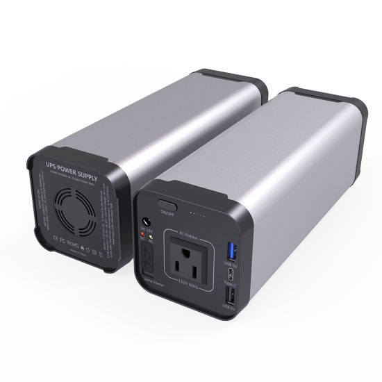 Power Bank 40800mAh pour panneau solaire avec sortie 100V à 240V DC/USB/AC pour une utilisation en extérieur