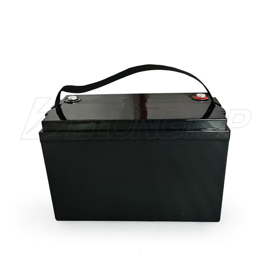 Batterie au lithium LiFePO4 de stockage d&#39;énergie solaire d&#39;usine 12V 100Ah