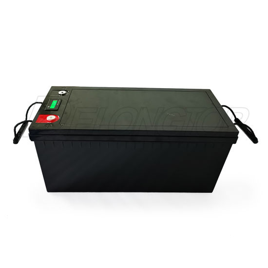 Batteries au lithium à décharge profonde LiFePO4 12V 200ah pour batteries du système solaire