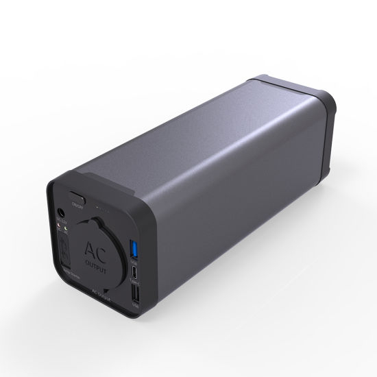 Banque d&#39;alimentation au lithium rechargeable 150W 40ah avec sortie CA pour ordinateur portable avec ce