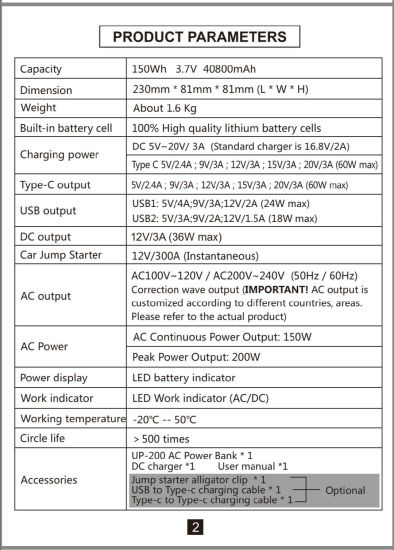 Double USB Universal Power Bank 40000mAh Chargeur Portable Batterie Mobile Power Bank