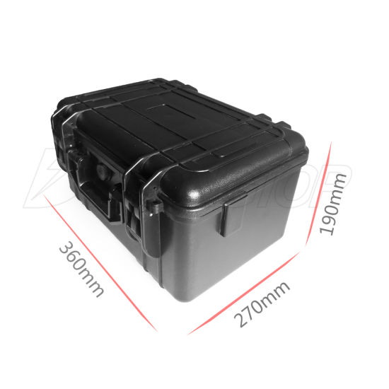 Paquet de batterie au lithium étanche portable 48V 50ah 24V 100ah LiFePO4 pour bateaux à moteurs électriques