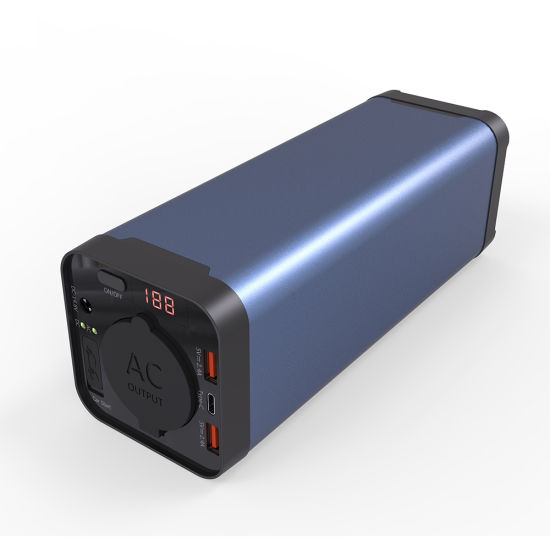 Banque de batterie 40800mAh avec prise de courant portable prise d&#39;alimentation pour ordinateur portable banque d&#39;alimentation universelle chargeur de voyage