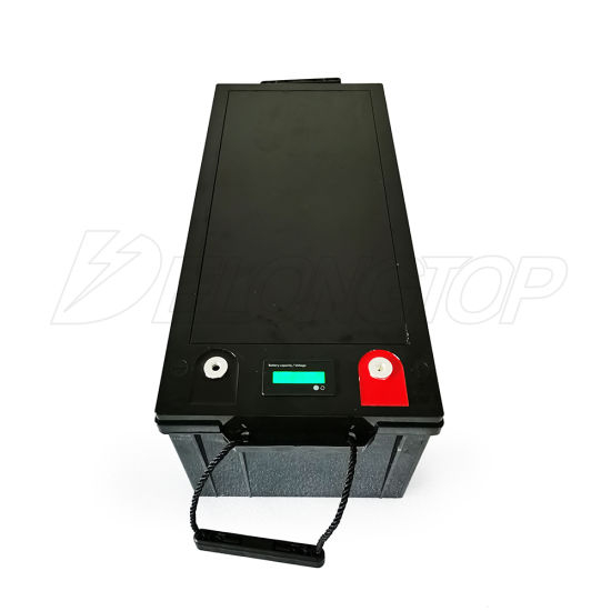 Pack de batterie de stockage LiFePO4 solaire/voiture au lithium à cycle profond 12 V/200ah pour véhicule électrique vélo RV