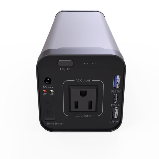 Us Hotsale Portable AC 110V Output Power Bank avec BMS Security Mini Power Bank Utilisation en extérieur