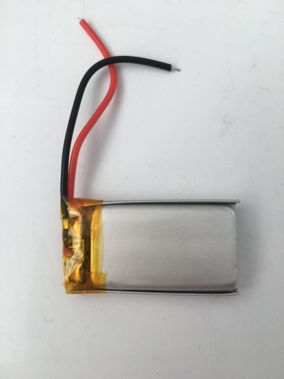 Petite cellule de batterie au lithium polymère de 3,7 V 65 mAh avec BMS