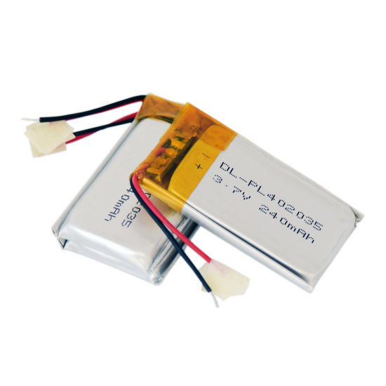 Usine 402035 240mAh Lithium Ion Polymer Battery Pack Lipo Cellule de batterie pour jouet électrique