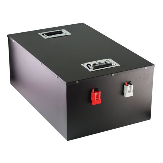 Pack de batterie du chariot élévateur Agv 48V 200ah LiFePO4 pour le stockage du système solaire 10kw