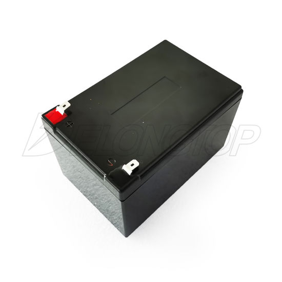 Batterie 12.8V 12ah LiFePO4 Batterie Li 12V pour système de secours solaire à LED RV/Camper Marine