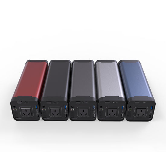 Pd 40000mAh 150W AC Portable Chargeur pour ordinateur portable Banque de puissance de sortie