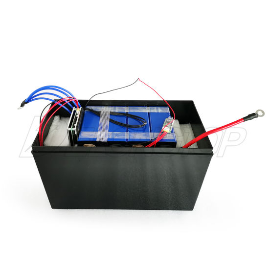 Batterie au lithium solaire LiFePO4 de bateau de bateau de RV marin 12V 100ah