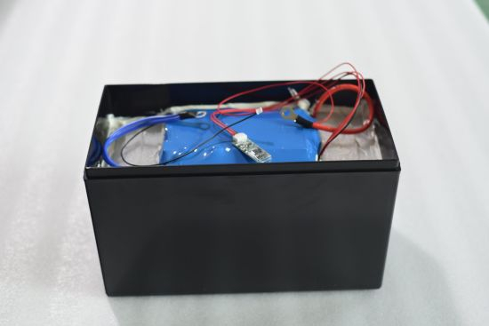 Batterie rechargeable LiFePO4 d&#39;affichage à cristaux liquides de fonction de Bluetooth 12V 75ah 80ah