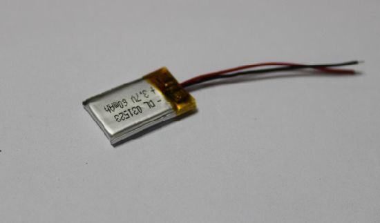 Cellule de batterie rechargeable Li-Po ultra mince 031523 3,7 V 60 mAh