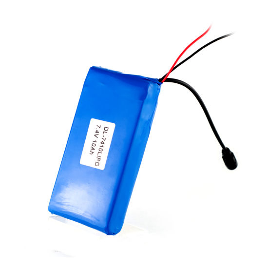 7.4V 10Ah Batterie Lipo Rechargeable Batterie Lithium Polymère