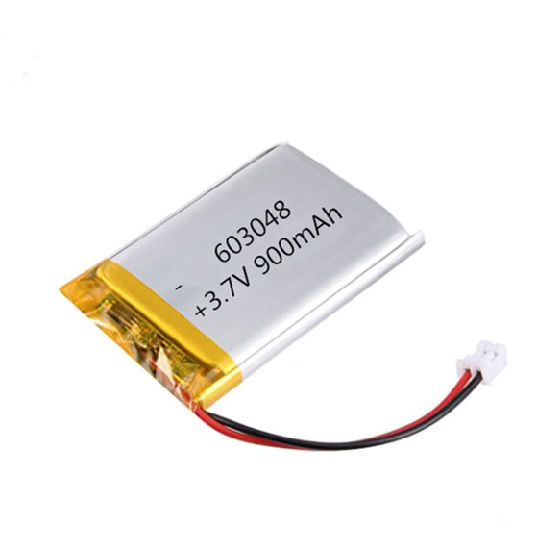 cellule rechargeable 603048 de batterie de polymère de lithium de batterie de 3.7V 850mAh Lipo