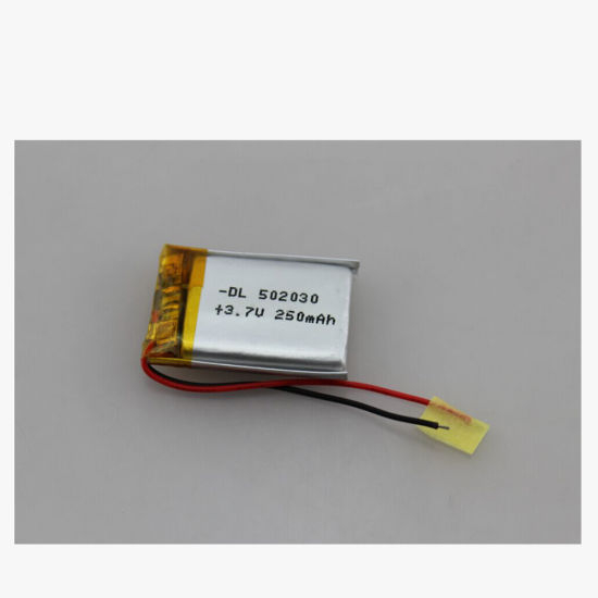 Batterie au lithium polymère rechargeable 3.7V 250mAh pour casque