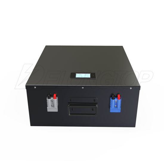 Batterie solaire au lithium à cycle profond 48 volts LiFePO4 batterie au lithium 48V 100ah