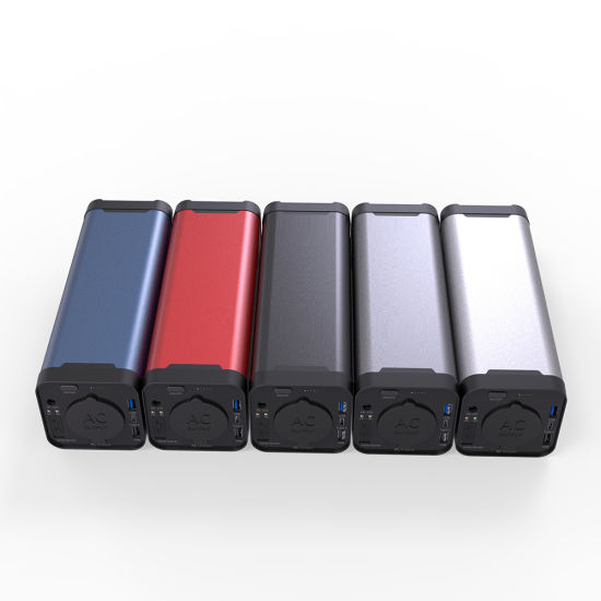 Nouveau produit 110V/220V sortie AC Power Bank 40000mAh 150W Power Bank Batterie