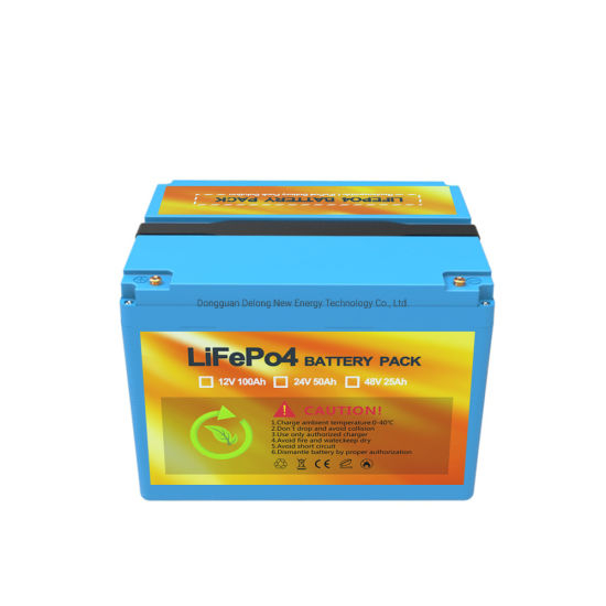 4s1p 12V 100ah Lithium Phosphate Batterie Solaire 12V LiFePO4 Akku Batterie Au Lithium À Cycle Profond