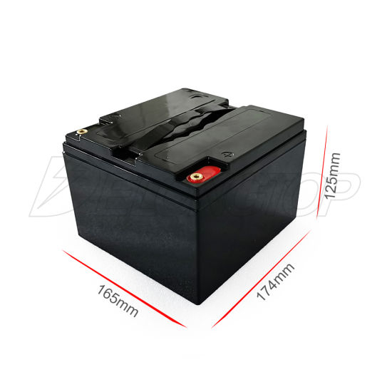 Commerce de gros de la batterie lithium-ion 12 volts 12V 25ah LiFePO4 Batterie