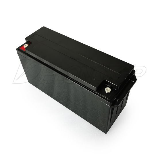 Batterie LiFePO4 12 volts 150ah pour les applications de camping-car, solaires, marines et hors réseau, grise