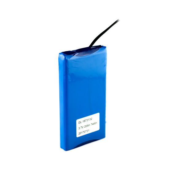 Batterie au lithium polymère 3.7V 20ah pour produit numérique