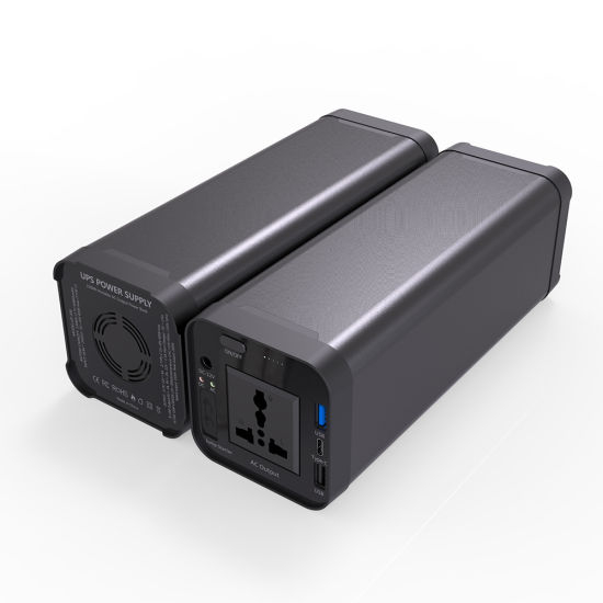 Banque d&#39;alimentation portative multifonctionnelle au lithium 200W de sortie AC DC 12V 100V 220V