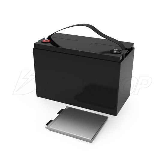 Batterie solaire de voiture de paquet de batterie au lithium de stockage 12.8V 100ah LiFePO4 de cycle profond