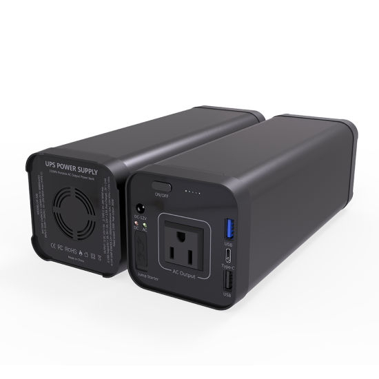 Banque d&#39;alimentation portable Version universelle 12V 9V 5V AC/USB sortie 150W 40000mAh pour un usage familial