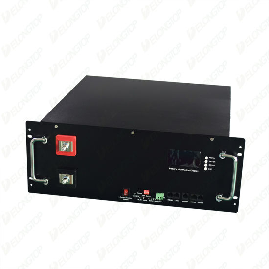 5kw 48V 100ah communication 5u Cabinet RS485 BMS LiFePO4 Telecom 51.2V batterie au lithium solaire