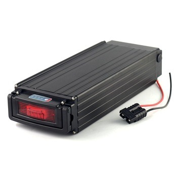 Batterie au lithium-ion rechargeable pour porte-bagages arrière 36V 15ah avec chargeur pour vélo électrique 500W