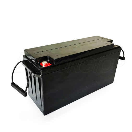 Batterie LiFePO4 12 V 150 Ah au phosphate de fer Lithiun avec chargeur 10 A et BMS intégré adapté aux applications de camping-car/camping-car, marine, terrestres/fourgonnettes et hors réseau