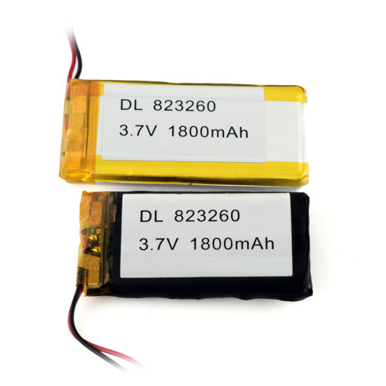 Lipo 3.7V 823260 1800mAh batterie lithium-ion polymère rechargeable pour GPS Tracker