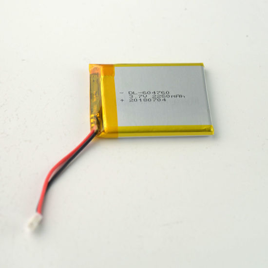 Batterie au lithium polymère 3.7V 2300mAh avec connecteur PCM et Jst