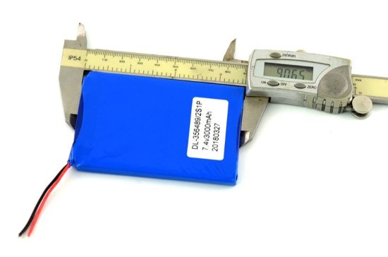 Batterie Lipo rechargeable au lithium-polymère 7.4V 3000mAh avec PCM