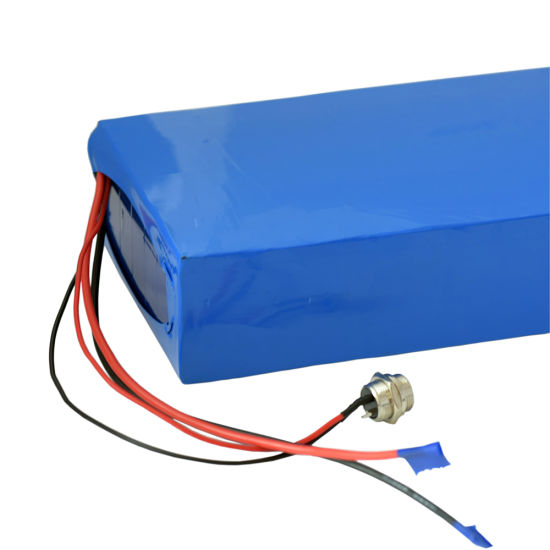Batterie au lithium de scooter électrique 60V 24ah Batterie Li-ion rechargeable avec BMS