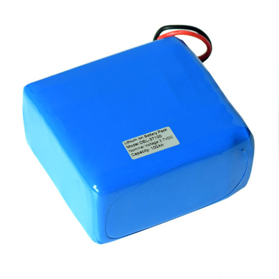 Usine directement 3.7V 100ah Lithium Polymer Batteries de vélo électrique Pack Batterie de moteur