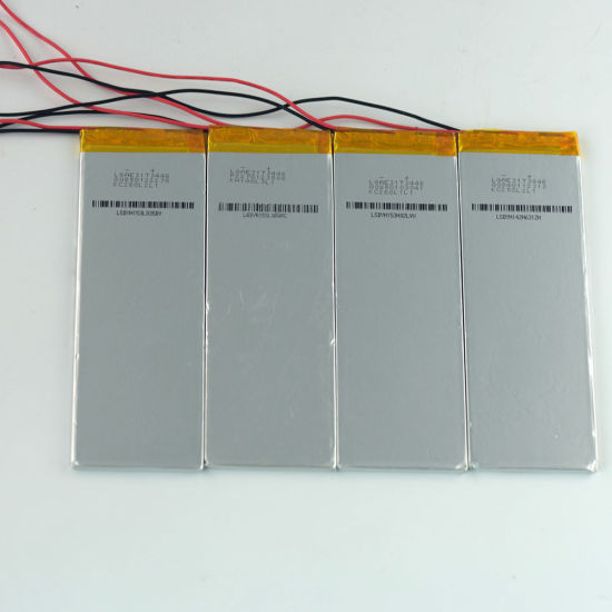 Batterie au lithium polymère 3.7V 3100mAh avec PCM