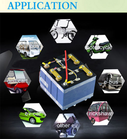 Batterie au lithium fer phosphate12V 100ah LiFePO4 pour moteur à courant continu/énergie solaire