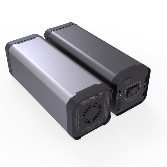 AC 200W Peak Car Jump Starter Portable Mini UPS Backup Battery 40ah Power Bank