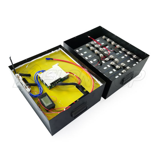 Batterie rechargeable au lithium prismatique LiFePO4 24V 200ah pour EV Agv Solar