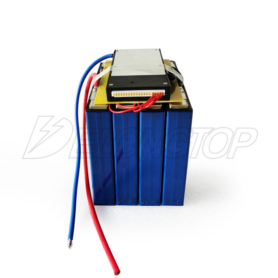 Paquet de batterie de phosphate de fer de lithium de la batterie LiFePO4 de cycle profond de lithium solaire 12V 50ah