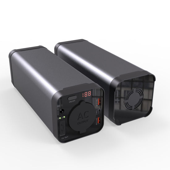 Banque de batterie 40800mAh avec prise de courant portable prise d&#39;alimentation pour ordinateur portable banque d&#39;alimentation universelle chargeur de voyage