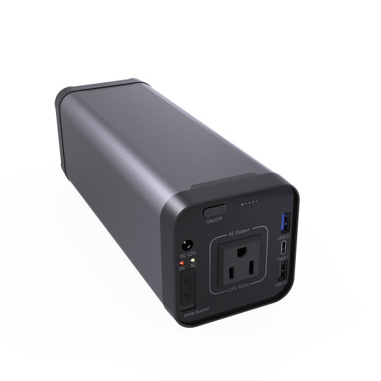 Batterie au lithium-ion portable 110V avec chargeur rapide QC3.0 Prise USA