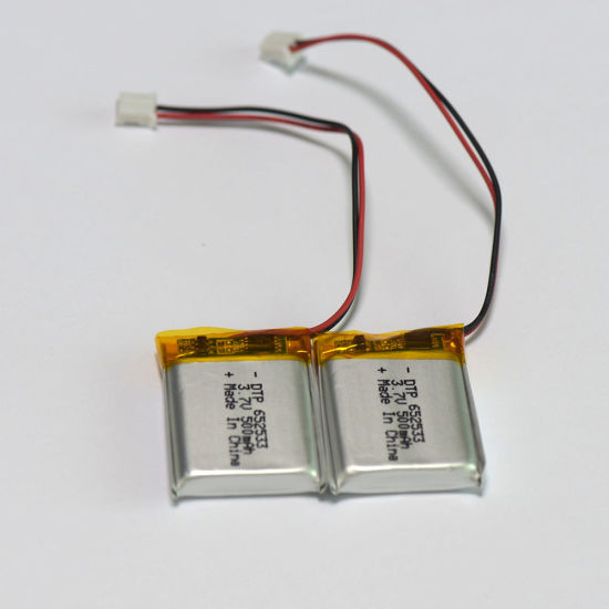 Batterie Li-Polymère rechargeable 3.7V 500mAh Meilleure batterie de téléphone portable fabriquée en Chine