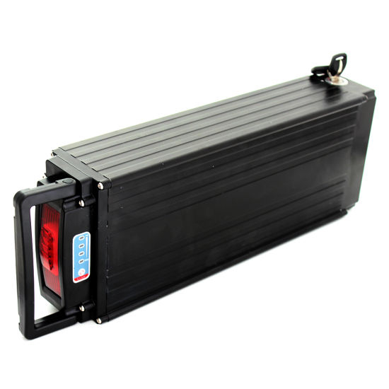 48V 10ah 20ah 30ah Type de rack arrière Batterie Li-ion Batterie de vélo électrique avec chargeur