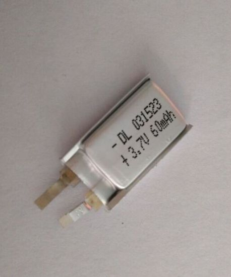 Cellule de batterie rechargeable Li-Po ultra mince 031523 3,7 V 60 mAh