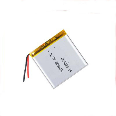 Cellule de batterie au lithium-polymère de batterie Lipo 3.7V 500mAh 603030