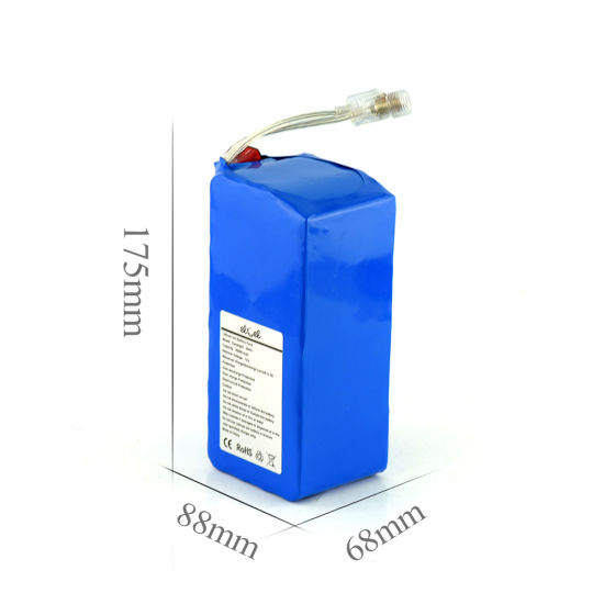 Batterie au lithium-ion 12V 30ah avec prise CC